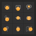 medical , health , navigation , conversation , eps icons set vector