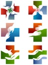 Medical help icons