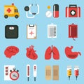 Medical icons set