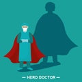 Medical icu doctor heroe cape