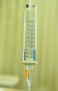 Medical infusion drip tool Royalty Free Stock Photo