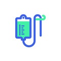 Medical Infusion icon vector