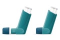 Medical inhaler for patients with asthma and shortness of breath in the treatment and prevention of the disease vector