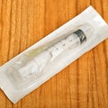Medical injection syringe can be used in the hospital, doctors and nurses, it is one of the equipment used in corona virus
