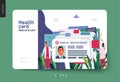 Medical insurance template - medical id card, health card