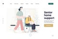 Medical insurance template - senior home support