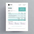 Medical invoice form template for medical professionals - doctor
