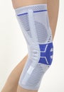 Medical knee support Royalty Free Stock Photo