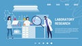 Medical Laboratory Research Center Landing Page