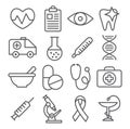 Medical Line Icons