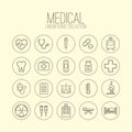 Medical Linear Icons