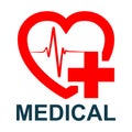 Medical logo - vector