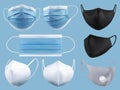 Medical mask, surgical mask, virus and infection protection.