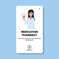 medical medication pharmacy vector