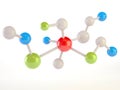 Medical molecule background