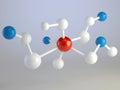 Medical molecule background