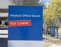 Medical Office Space for Lease Royalty Free Stock Photo