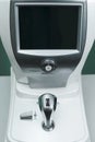 Medical optometrist equipment used for eye exams