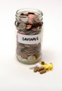 Medical, pharmacy or pharmaceutical savings Royalty Free Stock Photo