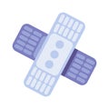 Medical plaster flat icon Royalty Free Stock Photo