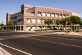 Medical plaza in a sunny day