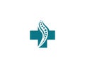 Medical Plus Chiropractic Logo Design