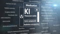 Medical potassium iodine. Radiation cure