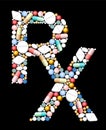 Medical Prescriptions RX Symbol