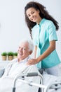 Medical private home care Royalty Free Stock Photo