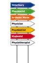 Medical Professions Signs