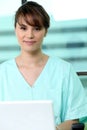 Medical receptionist Royalty Free Stock Photo