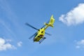 Medical rescue helicopter Royalty Free Stock Photo