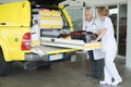 The medical rescue vehicle