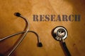 Medical research Royalty Free Stock Photo