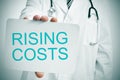 Medical rising costs Royalty Free Stock Photo