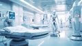 medical robot assists the human doctor