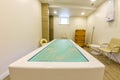 Medical room with spa bath for relaxation and rehabilitation spa treatments Royalty Free Stock Photo
