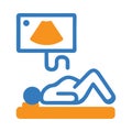 medical, scan, ultrasound, x-ray, test, medical ultrasound icon