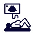 medical, scan, ultrasound, x-ray, test, medical ultrasound icon