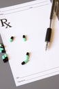 Medical Script Pad Royalty Free Stock Photo