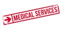 Medical Services rubber stamp