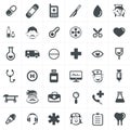 Medical set icons