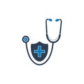 Medical Shield Icon. Royalty Free Stock Photo