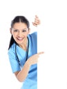 Medical sign nurse Royalty Free Stock Photo