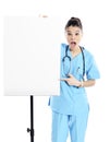 Medical sign nurse Royalty Free Stock Photo