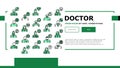 Medical Speciality Landing Header Vector