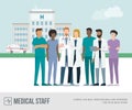 Medical staff at the hospital Royalty Free Stock Photo