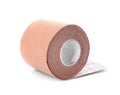 Medical sticking plaster roll Royalty Free Stock Photo