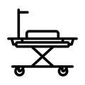 Medical Stretcher Icon