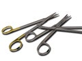 Medical Surgical Scissors Royalty Free Stock Photo